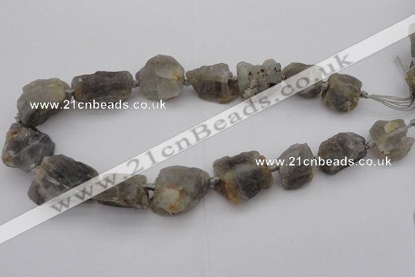 CNG1011 15.5 inches 15*25mm - 25*30mm nuggets labradorite beads