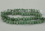 CNG1030 10*14mm - 13*18mm faceted nuggets green aventurine beads