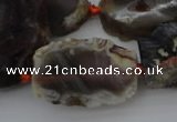 CNG1052 15.5 inches 15*25mm - 30*40mm nuggets agate gemstone beads