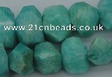 CNG1072 15.5 inches 13*18mm - 15*20mm faceted nuggets amazonite beads