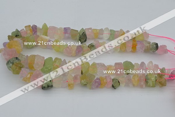 CNG1139 15.5 inches 8*12mm - 13*18mm nuggets mixed quartz beads