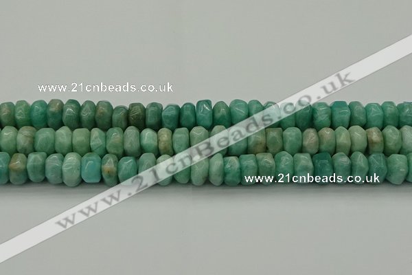 CNG1183 15.5 inches 6*14mm - 8*14mm nuggets amazonite beads