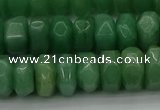 CNG1184 15.5 inches 6*14mm - 8*14mm nuggets green aventurine beads