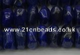 CNG1188 15.5 inches 6*14mm - 8*14mm nuggets lapis lazuli beads