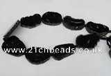 CNG1247 15.5 inches 25*35mm - 30*45mm freeform agate beads