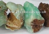 CNG1317 10*20mm – 20*40mm nuggets australia chrysoprase beads