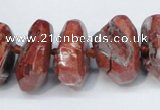 CNG1372 15.5 inches 12*20mm - 18*30mm nuggets agate beads