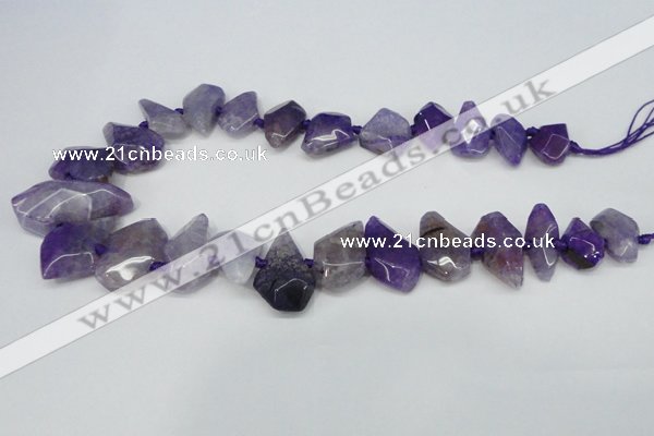 CNG1388 15.5 inches 15*20mm - 20*35mm freeform agate beads