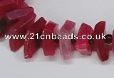 CNG1401 15.5 inches 10*15mm - 12*22mm nuggets agate gemstone beads