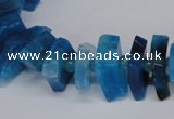 CNG1403 15.5 inches 10*15mm - 12*22mm nuggets agate gemstone beads