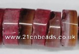 CNG1474 15.5 inches 10*25mm - 14*25mm nuggets agate gemstone beads