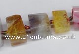 CNG1481 15.5 inches 10*15mm - 12*22mm nuggets agate gemstone beads