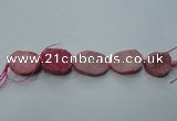 CNG1511 8 inches 20*30mm - 25*35mm freeform agate beads