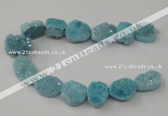 CNG1520 8 inches 12*16mm - 15*22mm freeform agate beads