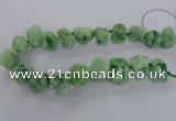 CNG1646 15.5 inches 18*25mm - 22*30mm nuggets plated druzy agate beads