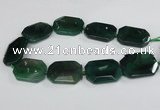 CNG1683 15.5 inches 30*40mm freeform agate gemstone beads wholesale