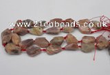 CNG1714 15.5 inches 15*20mm - 20*30mm nuggets sunstone beads