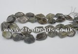 CNG1715 15.5 inches 15*20mm - 20*30mm nuggets labradorite beads