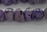 CNG2012 15.5 inches 8*10mm - 10*14mm nuggets plated druzy agate beads