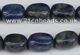 CNG21 15.5 inches 12*17mm nuggets lapis lazuli gemstone beads