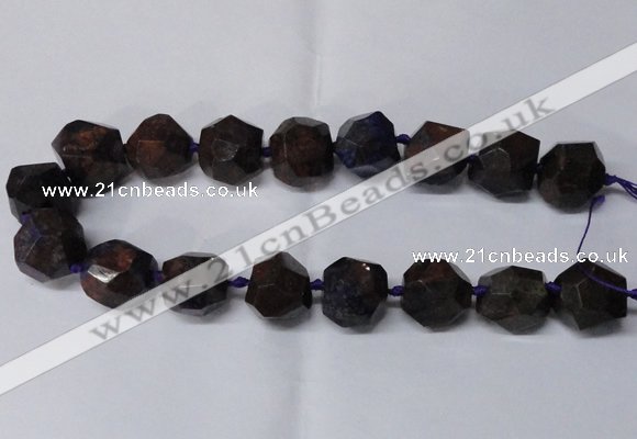 CNG2186 15.5 inches 13*18mm - 15*20mm faceted nuggets agate beads