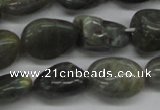 CNG230 15.5 inches 15*20mm nuggets labradorite gemstone beads