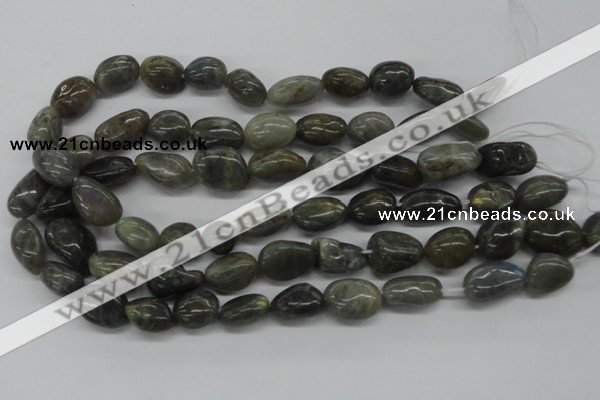 CNG230 15.5 inches 15*20mm nuggets labradorite gemstone beads