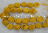 CNG2411 15.5 inches 22*28mm - 28*35mm freeform agate beads