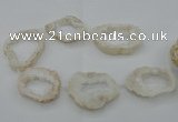 CNG2440 15.5 inches 45*50mm - 55*65mm freeform druzy agate beads