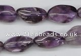 CNG25 15.5 inches 13*20mm nuggets amethyst gemstone beads