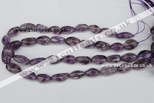 CNG25 15.5 inches 13*20mm nuggets amethyst gemstone beads