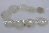 CNG2534 15.5 inches 35*40mm - 40*45mm freeform druzy agate beads