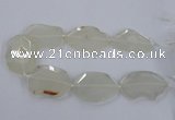 CNG2535 15.5 inches 40*45mm - 45*55mm freeform druzy agate beads