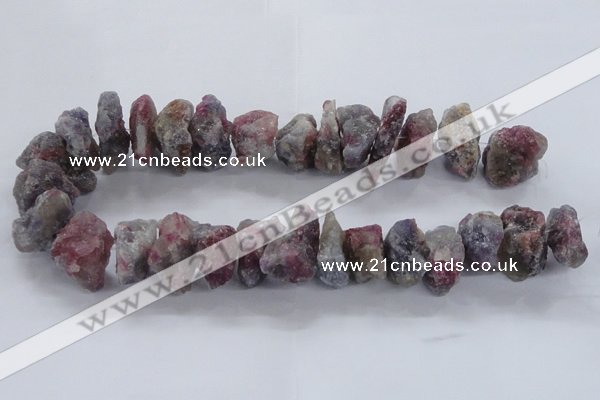 CNG2542 12*20mm – 15*30mm nuggets tourmaline beads wholesale