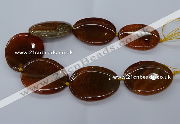 CNG2626 15.5 inches 40*50mm - 45*55mm freeform agate gemstone beads