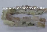 CNG2631 15.5 inches 20*25mm - 23*42mm freeform druzy amethyst beads