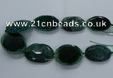 CNG2651 15.5 inches 30*38mm - 40*50mm freeform agate beads