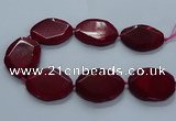 CNG2656 15.5 inches 38*48mm - 42*55mm freeform agate beads