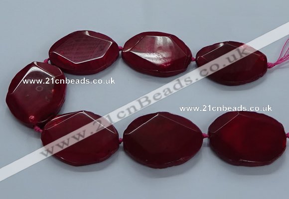 CNG2656 15.5 inches 38*48mm - 42*55mm freeform agate beads