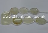 CNG2661 15.5 inches 30*40mm - 40*55mm freeform agate beads