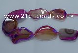 CNG2664 15.5 inches 35*45mm - 40*55mm freeform agate beads