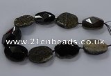 CNG2686 15.5 inches 28*40mm - 30*42mm freeform agate beads