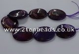 CNG2690 15.5 inches 40*50mm - 45*55mm freeform agate gemstone beads