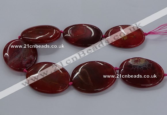 CNG2691 15.5 inches 40*50mm - 45*55mm freeform agate gemstone beads