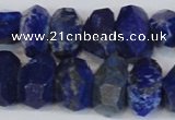 CNG2702 15.5 inches 10*14mm - 13*18mm faceted nuggets lapis lazuli beads