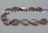 CNG2723 15.5 inches 18*28mm - 20*30mm freeform amethyst beads