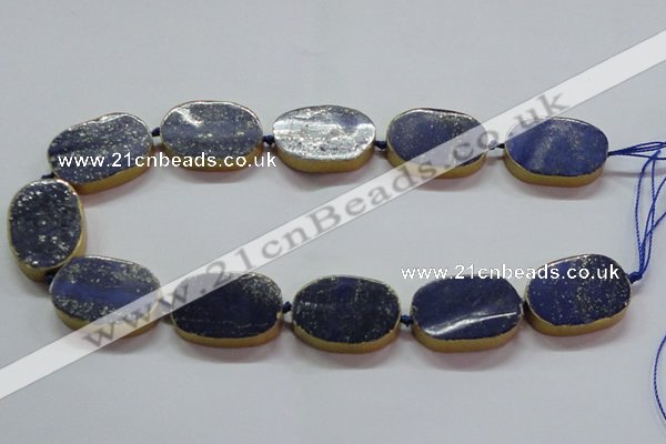 CNG2727 15.5 inches 18*28mm - 20*30mm freeform lapis lazuli beads