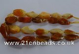 CNG2731 15.5 inches 15*30mm - 20*40mm nuggets agate beads