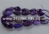 CNG2732 15.5 inches 15*30mm - 20*40mm nuggets agate beads