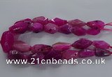 CNG2733 15.5 inches 15*30mm - 20*40mm nuggets agate beads